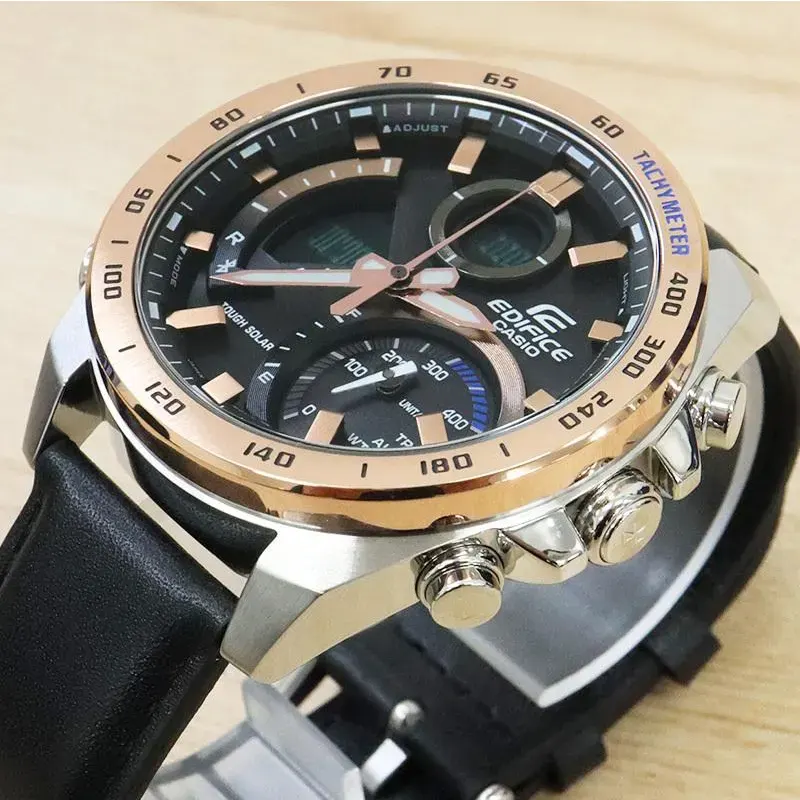 Casio Edifice Men's Watch Chronograph Tough Solar Bluetooth- ECB-900GL-1B